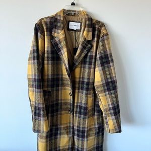 FashionNova Multicolored Peacoat